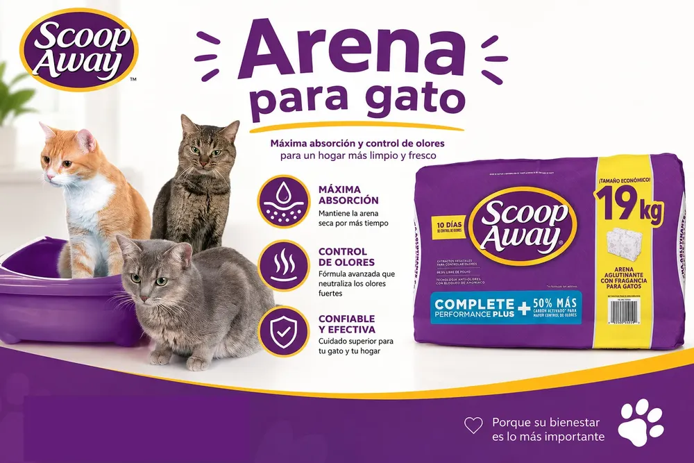 Arena para gatos